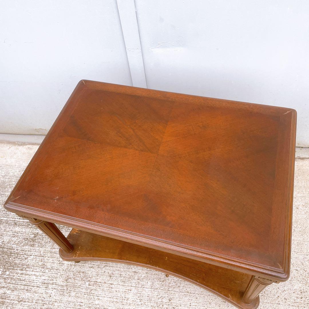 センターテーブル 棚付き