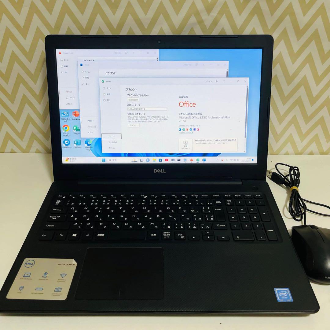 T347 DellノートパソコンSSDサクサク動くWindows11オフィス付き T347 DellノートパソコンSSDサクサク動くWindows11オフィス付き