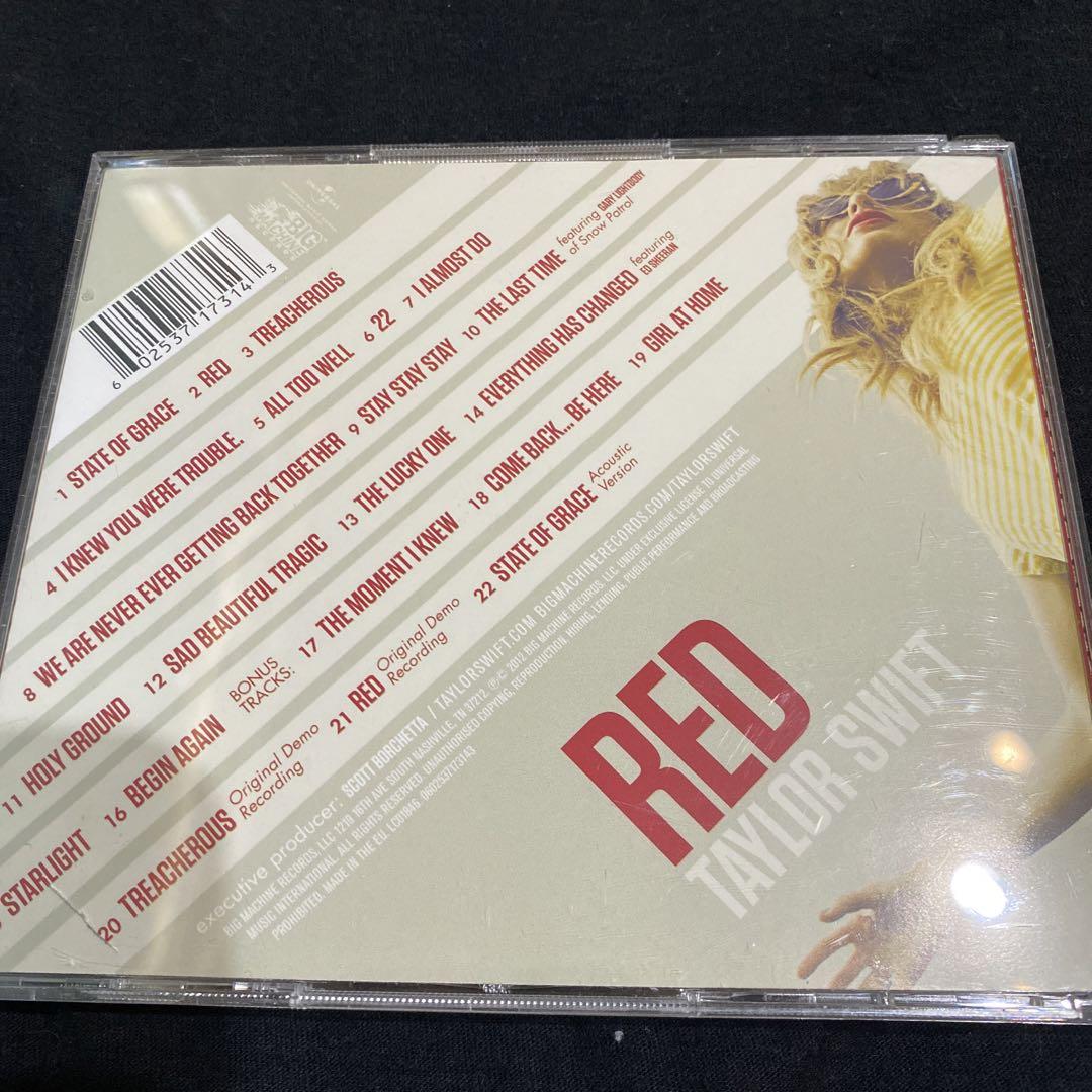 Taylor Swift レッド/ ティラースウィフト 2枚CD日本語版生産限定 Taylor Swift Red (Taylor's Version) standard edition 2CD