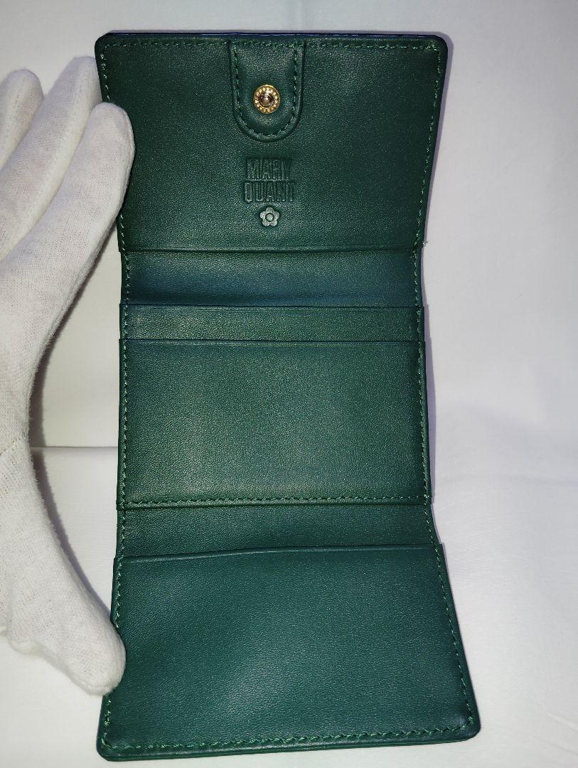 マリークワント MARY QUANT エナメルレザー ミニウォレット