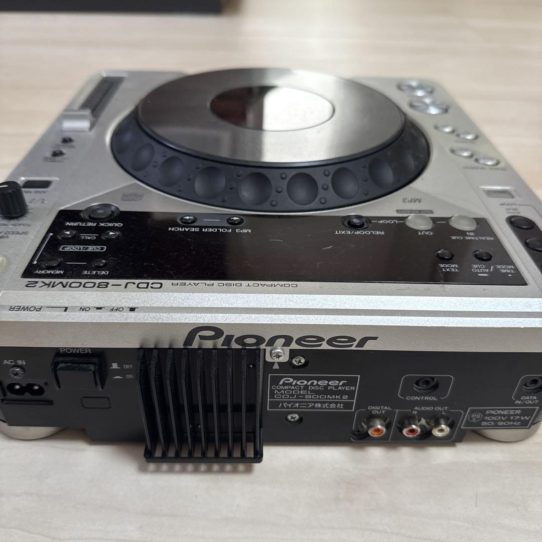 Pioneer CDJ-800MK2 シルバー　　ジャンク