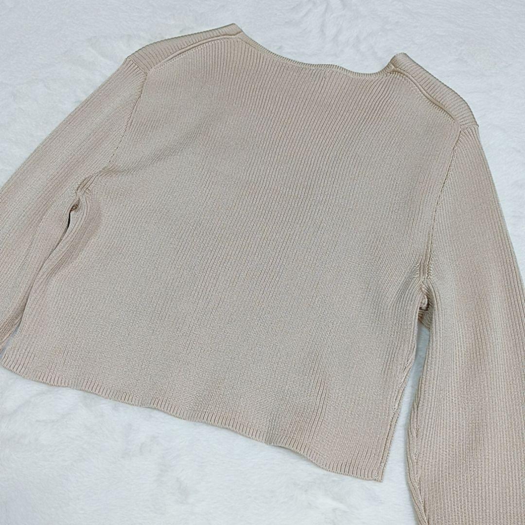 TOCCAトッカ バンビボレロ ファー 洗濯可 ベージュ M