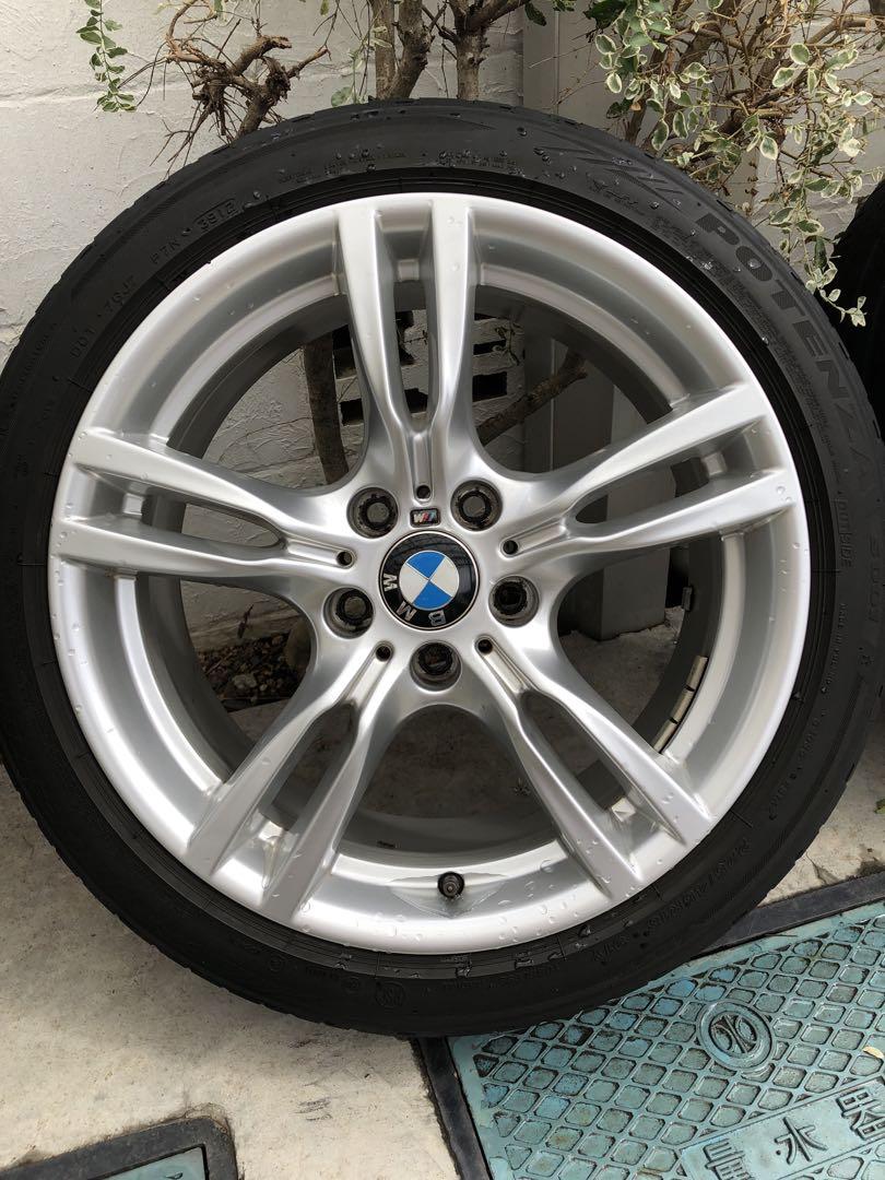 【冬バーゲン★特別送料無料！】 BMW S001 ホイールセットPOTENZA Mスポーツ純正18インチ F31 タイヤ・ホイール