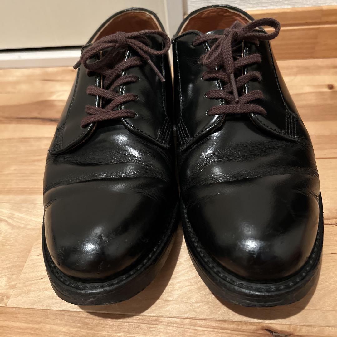 COVE SHOE COMPANY ポストマンシューズ us8 26cm 黒