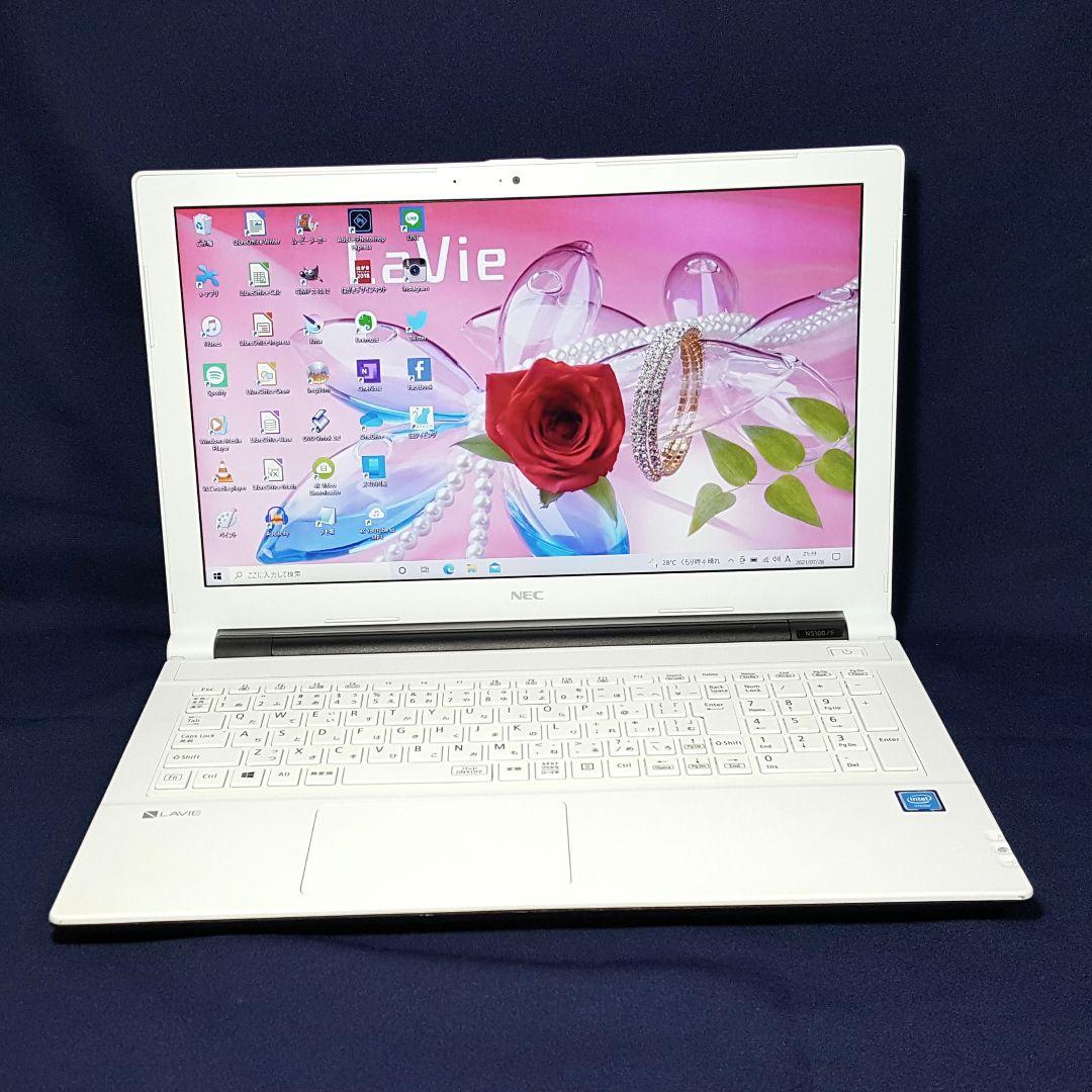 薄型PC NEC SSD256GB 高速メモリ8GB 新Win11搭載