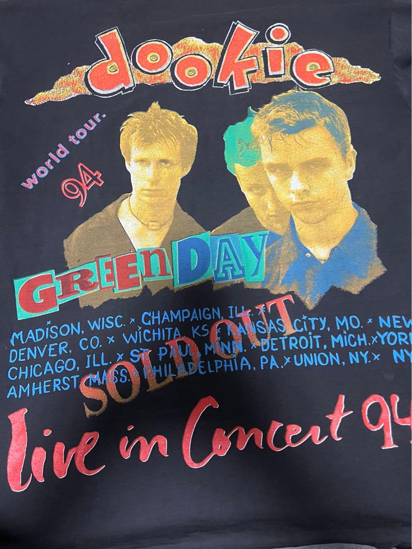 Green Day tシャツ レア　Dookie World Tour ‘94
