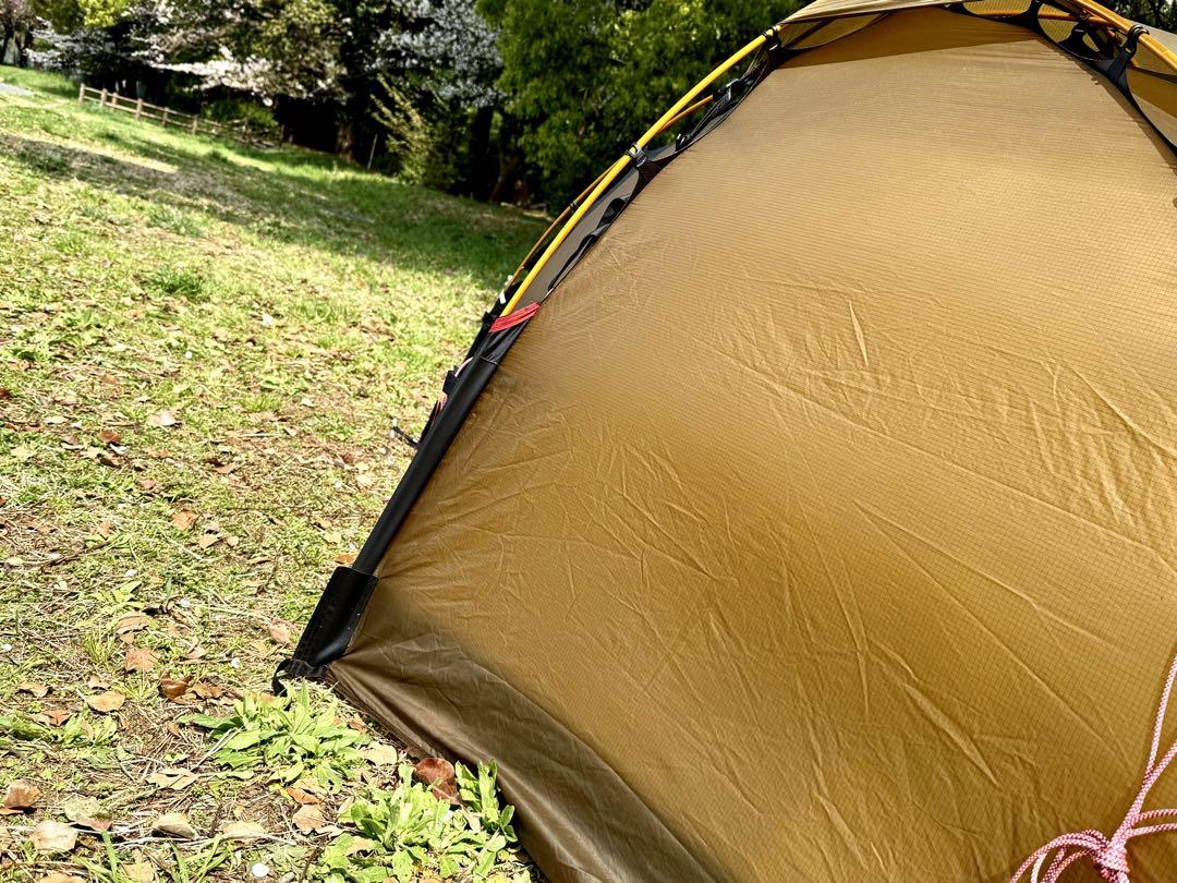 【美品】ヒルバーグ ソウロ Hilleberg Soulo　純正フットプリント付