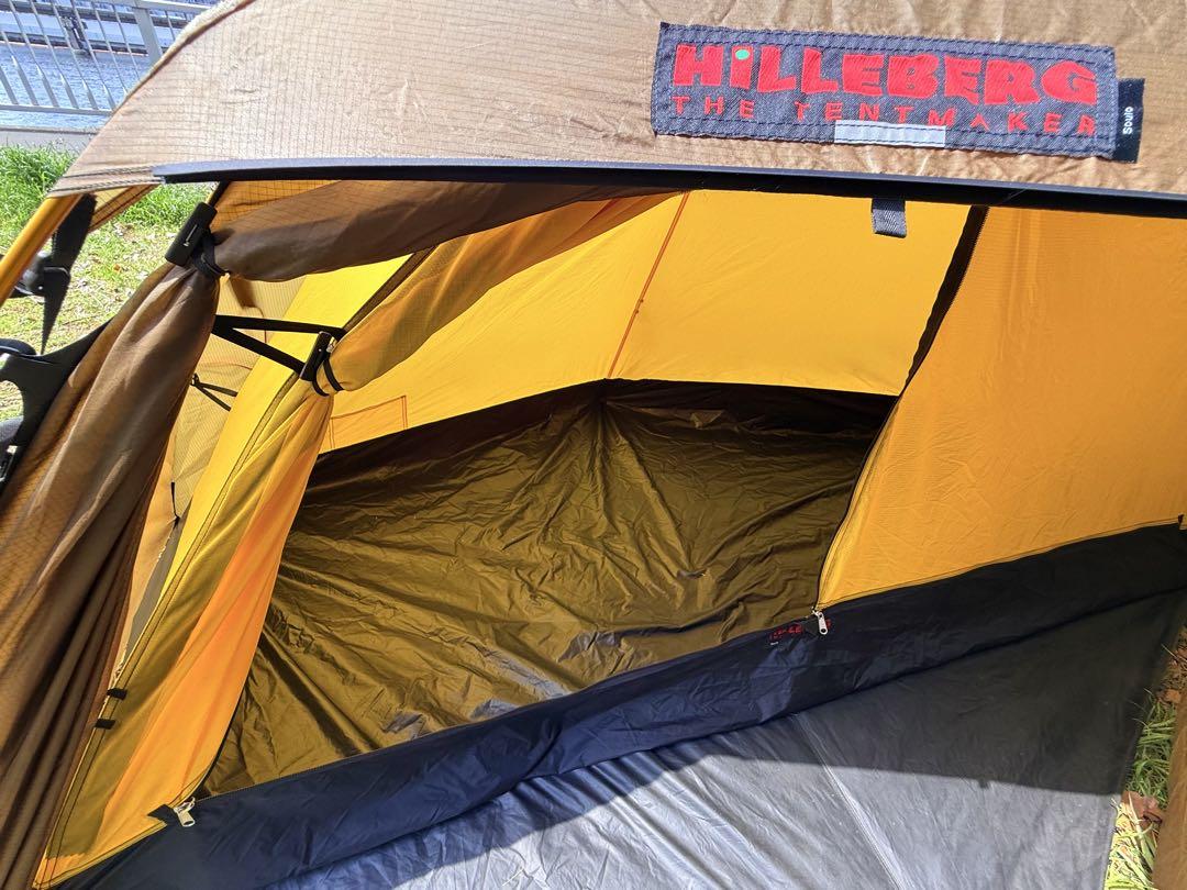 【美品】ヒルバーグ ソウロ Hilleberg Soulo　純正フットプリント付