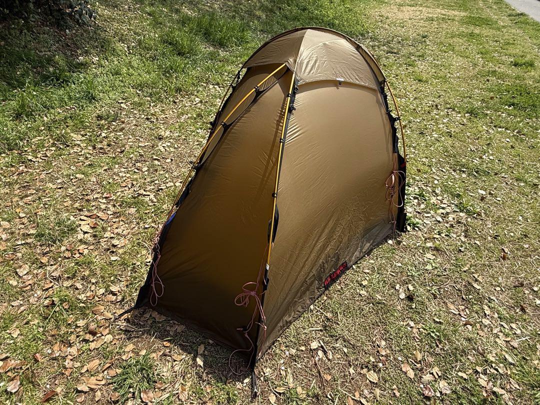 【美品】ヒルバーグ ソウロ Hilleberg Soulo　純正フットプリント付