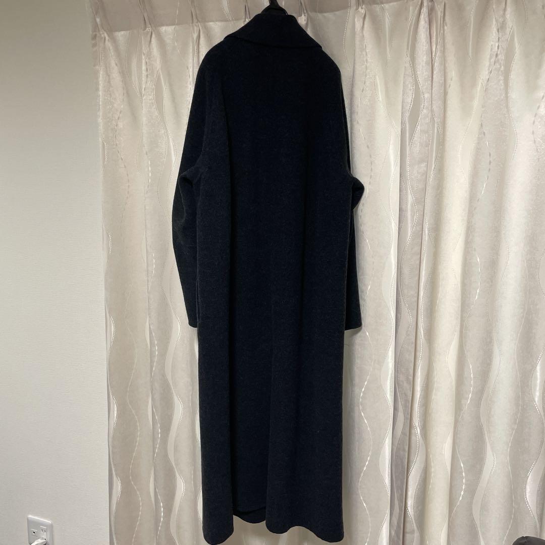LIDNM Super 140s SHAWL COLLAR CAPE COAT