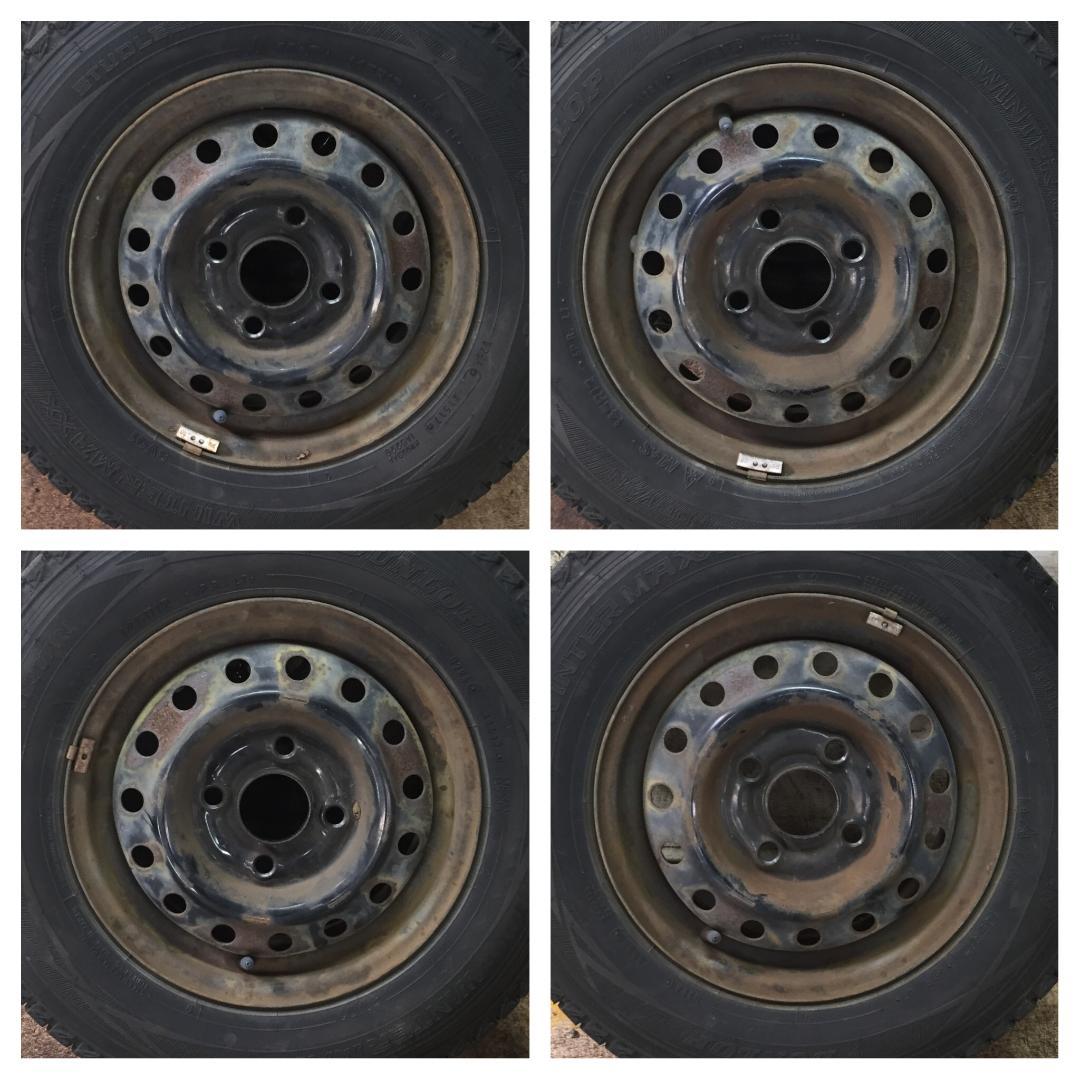 14 DUNLOP 145/R12 LT 6PR 8分目 ノーマル 14 DUNLOP 145/R12 LT 6PR 8分目 ノーマル 14 DUNLOP 145/R12 LT 6PR