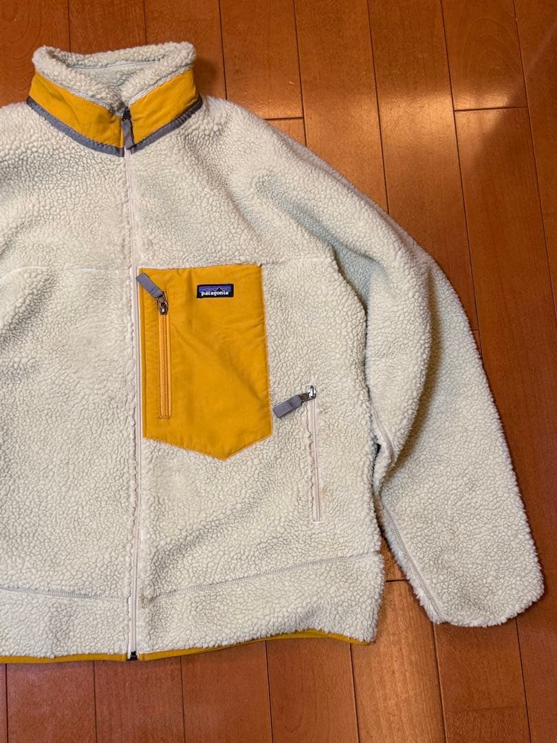 Patagonia/パタゴニア メンズ・クラシック・レトロX・ジャケットXL 黄 Patagonia/パタゴニア メンズ・クラシック・レトロX・ジャケットXL 黄