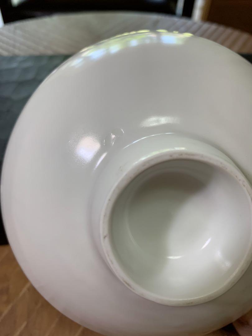 黒田泰蔵白磁　茶碗　平鉢　極美品