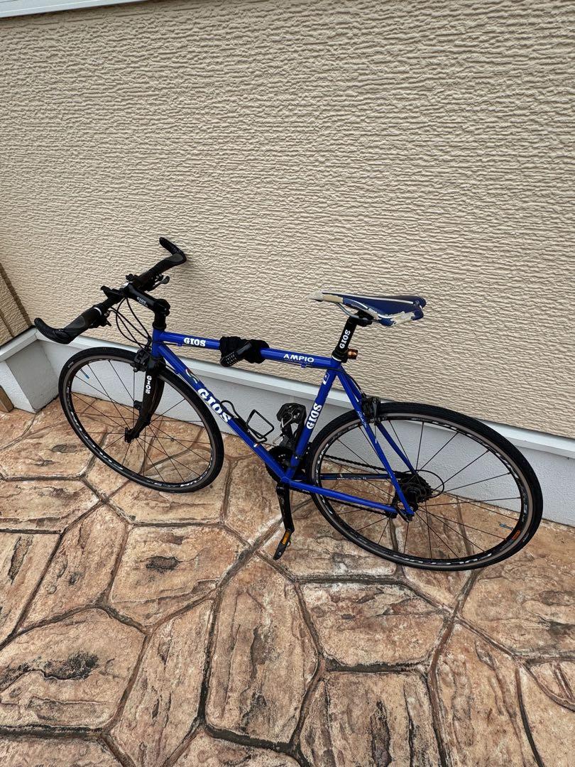 【直接受け取り専用】 GIOS AMPIO 青いロードバイク