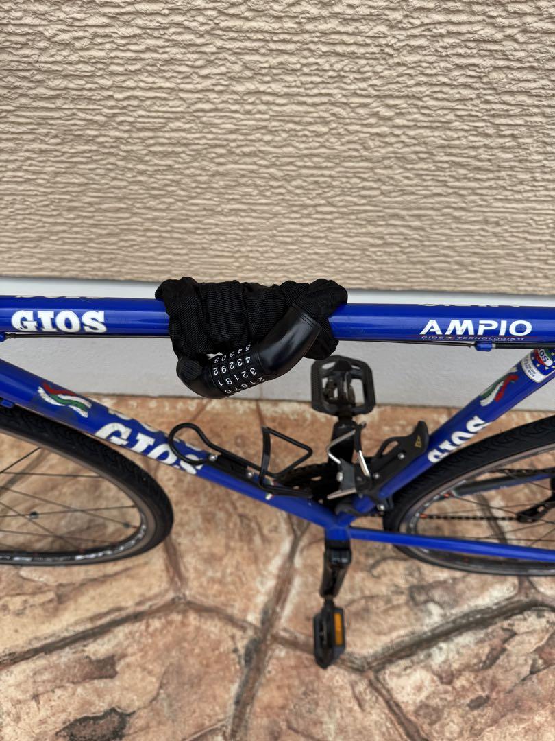 【直接受け取り専用】 GIOS AMPIO 青いロードバイク