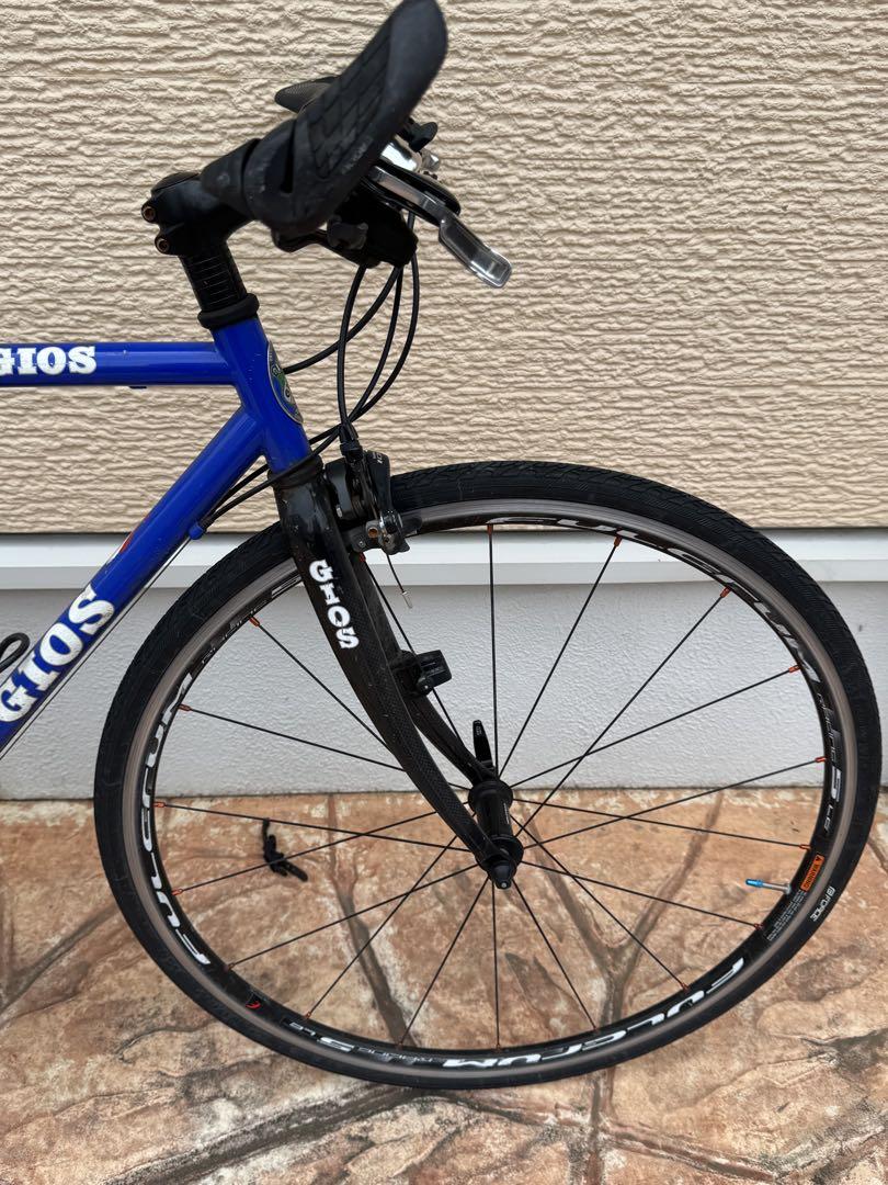 【直接受け取り専用】 GIOS AMPIO 青いロードバイク