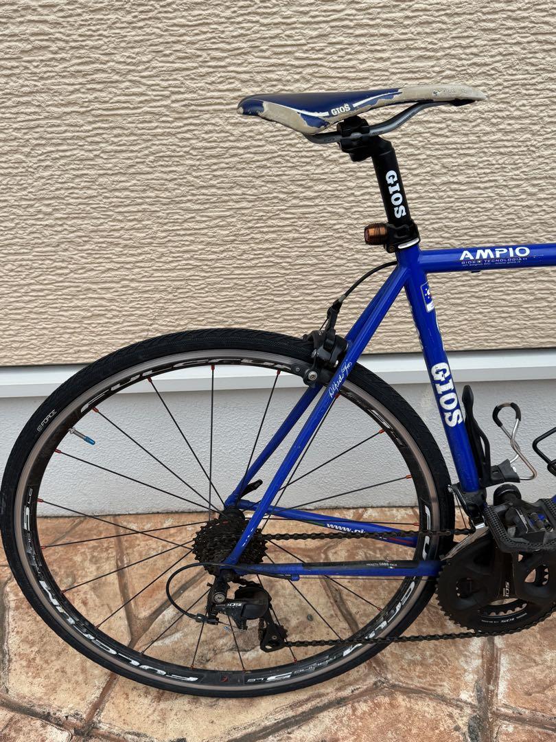 【直接受け取り専用】 GIOS AMPIO 青いロードバイク