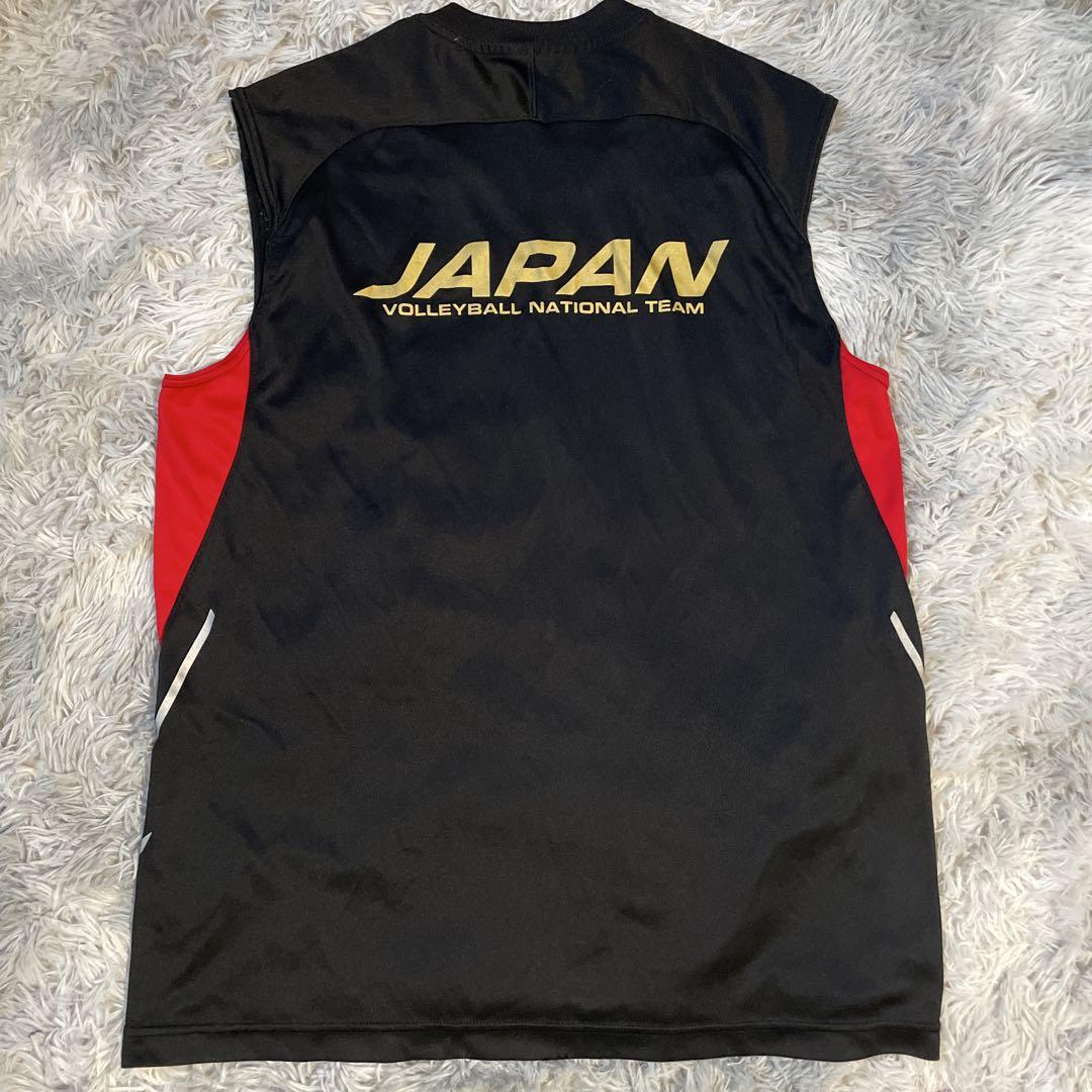 MOVE SPORT ASICS タンクトップ 黒 赤