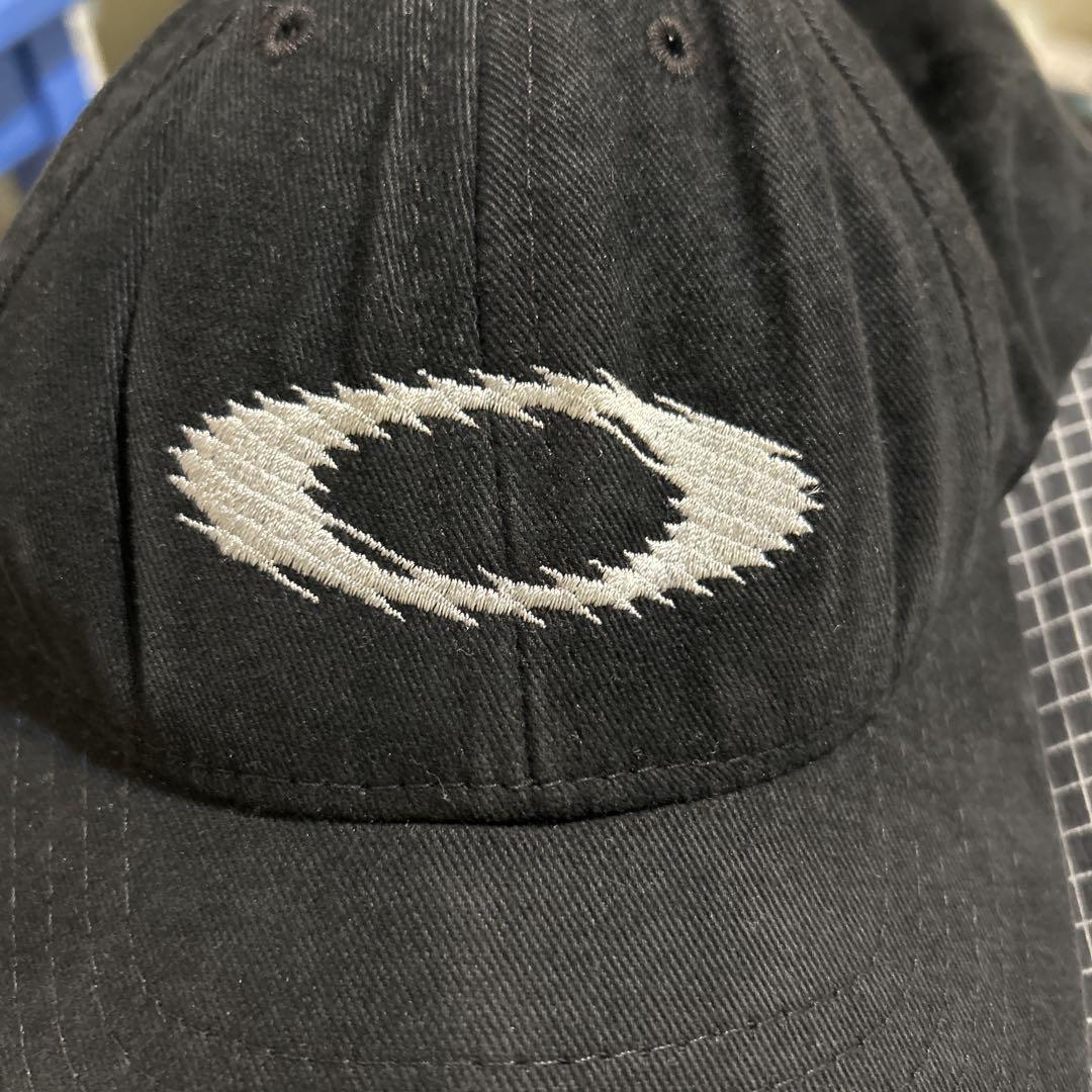 OAKLEY キャップ　90s ギザロゴ　古着　made in USA