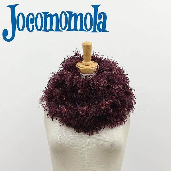 B4409■Jocomomola ホコモモラ シビラ デザインニット マフラー