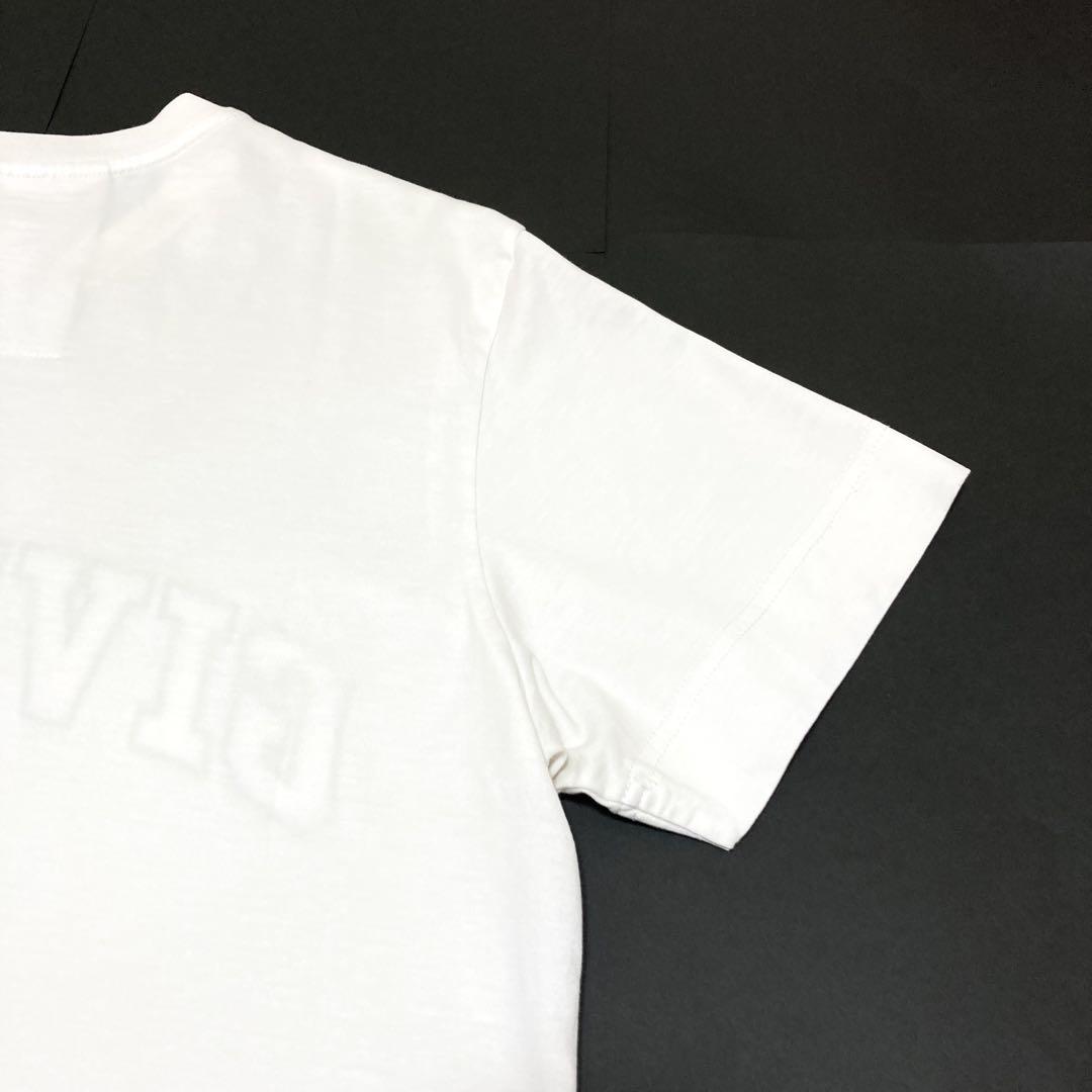 ほぼ未使用 GIVENCHY ジバンシー カレッジロゴ Tシャツ ホワイト S