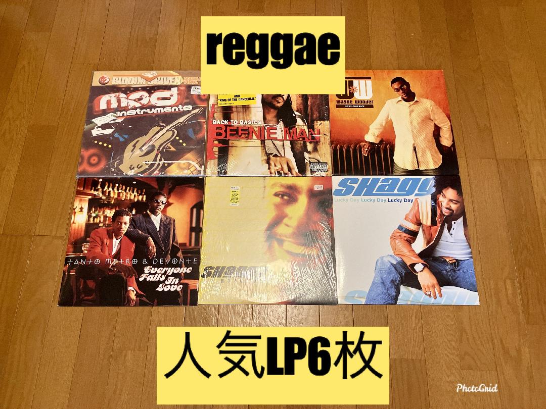 shaggy　LP　含めreggae LP 6枚まとめ売り