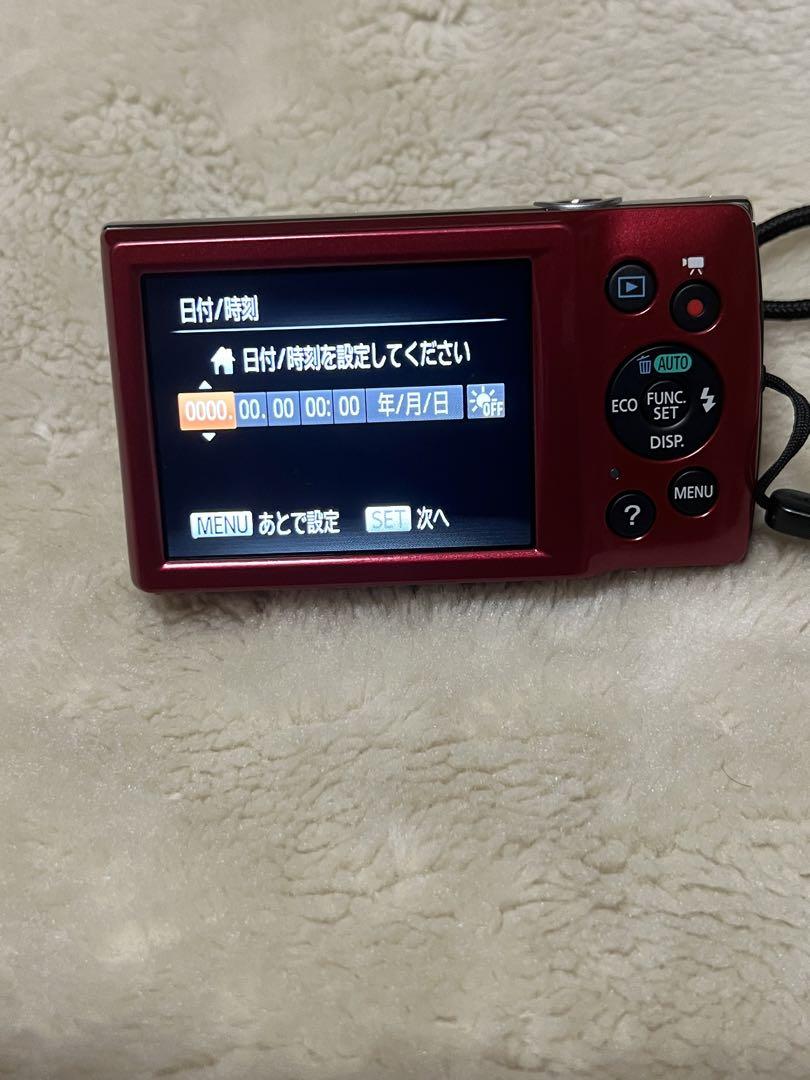動作確認済】Canon IXY 130 レッド