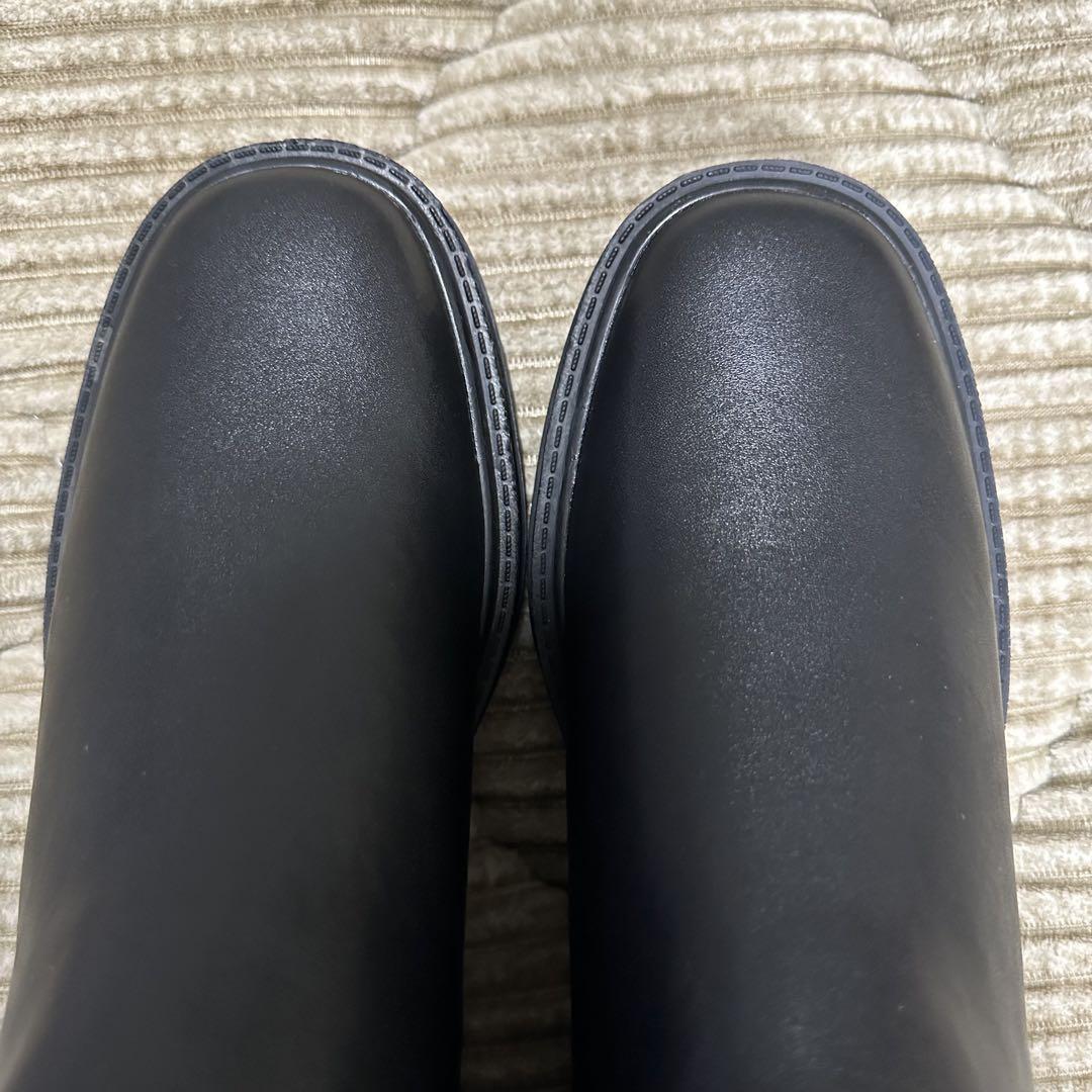ルタロン LE TALON GRISE サイドゴアブーツ M 23.5 厚底 黒