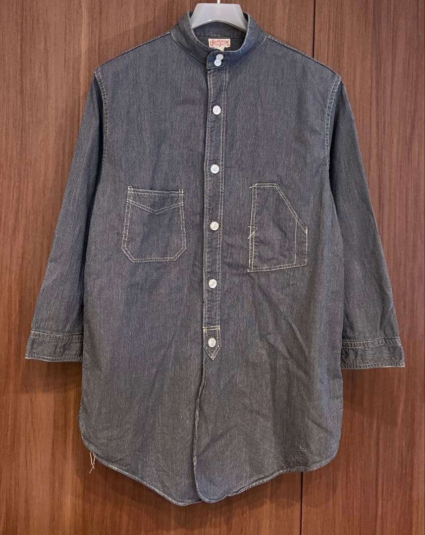 フリーホイーラーズ 7分袖ワークシャツ THE SKIPPERL・Freewheelers