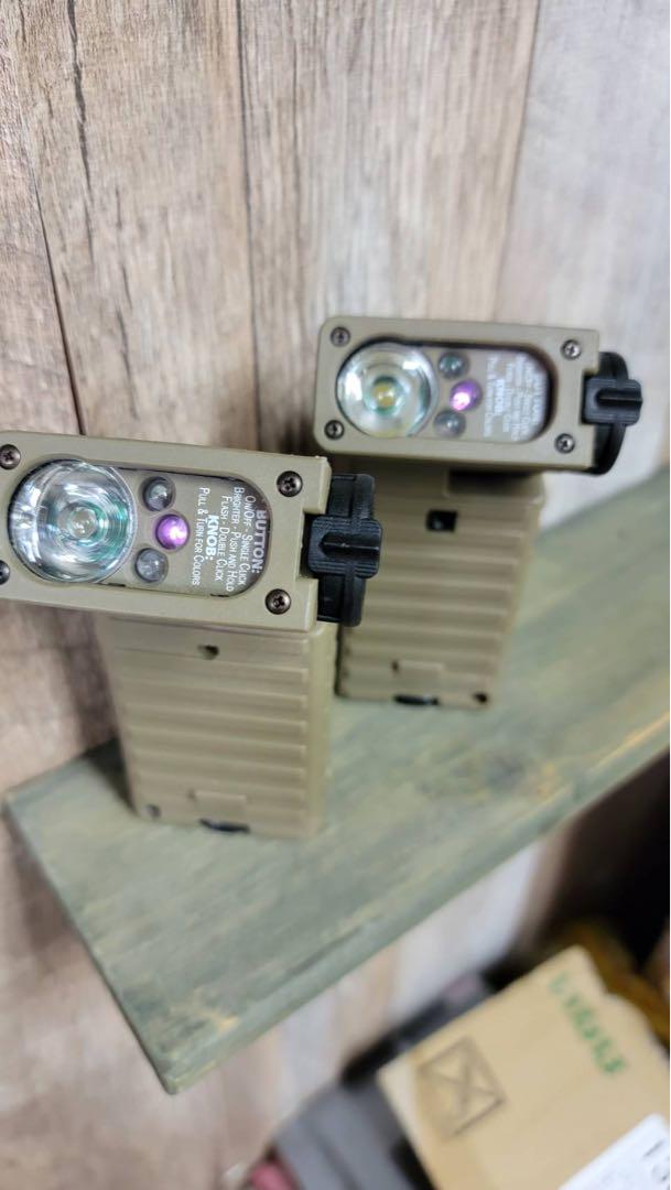 2台 サイドワインダー　米軍実物  SIDEWINDER タクティカルライト
