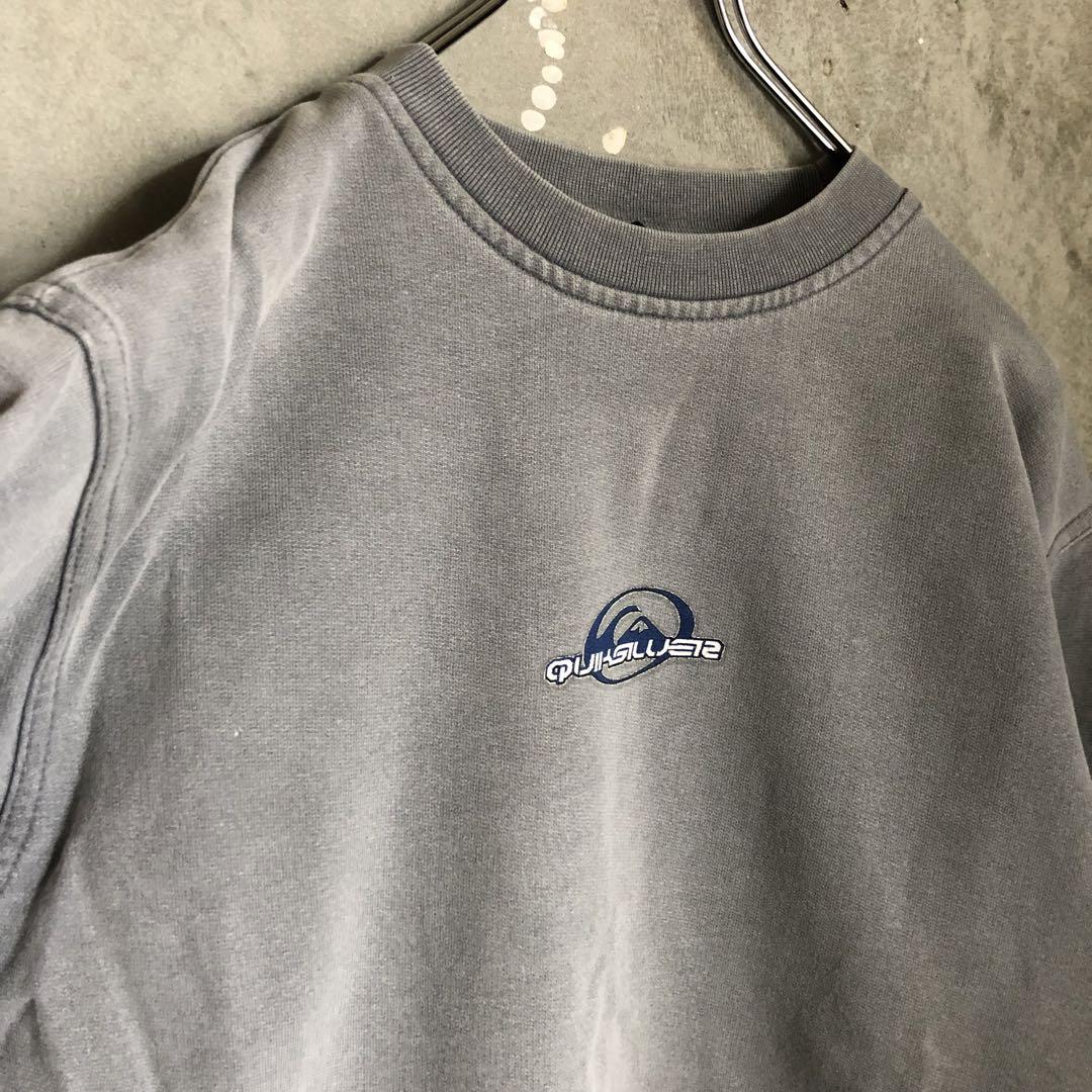 レディース 90s オールド QUIKSILVER クイックシルバー スウェット