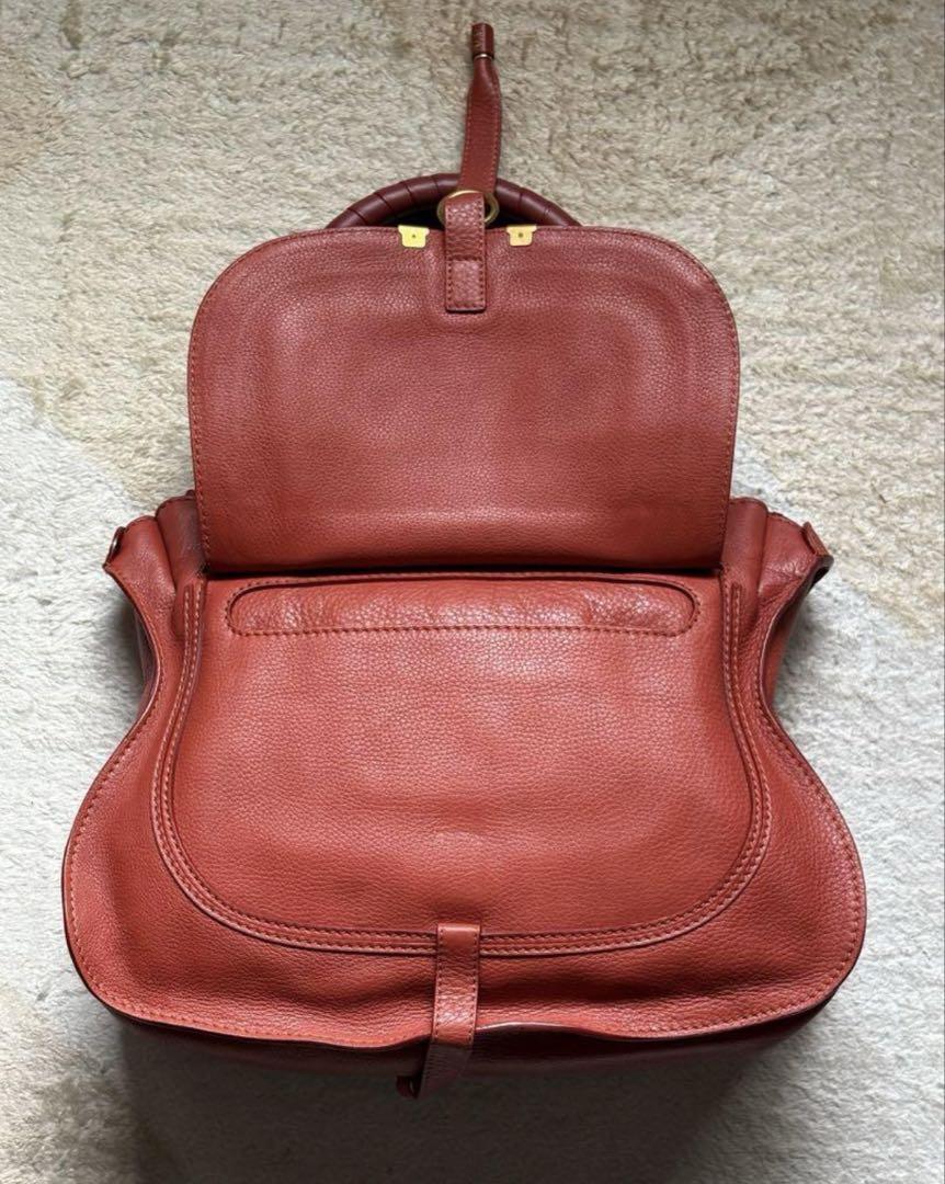 【極美品】Chloe(クロエ) Marcie(マーシー) ショルダーストラップ付