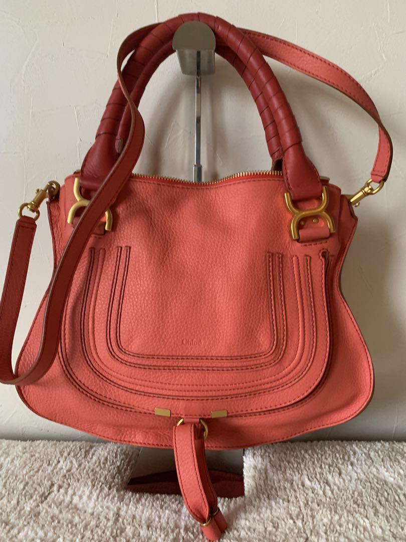 【極美品】Chloe(クロエ) Marcie(マーシー) ショルダーストラップ付