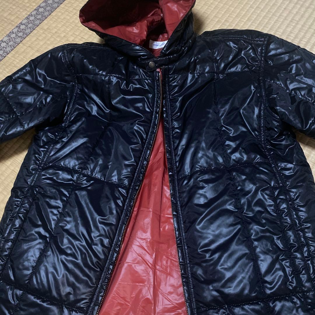コムデギャルソンシャツ　ナイロン　リバーシブル　ジャケット　キルティング　中綿入