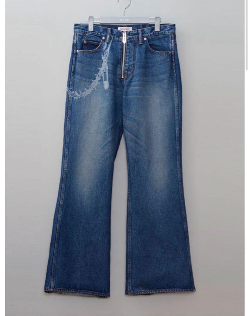 MASU ブーツカットデニム　23AW
