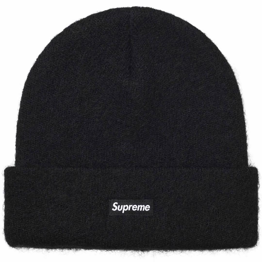Supreme 24FW Mohair Beanie Black