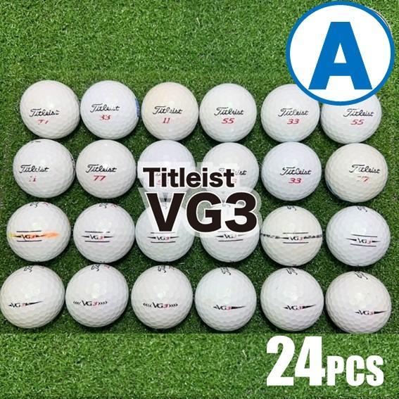 A05】Titleist VG3 白 年式混合 ロストボール 24球 - メルカリ