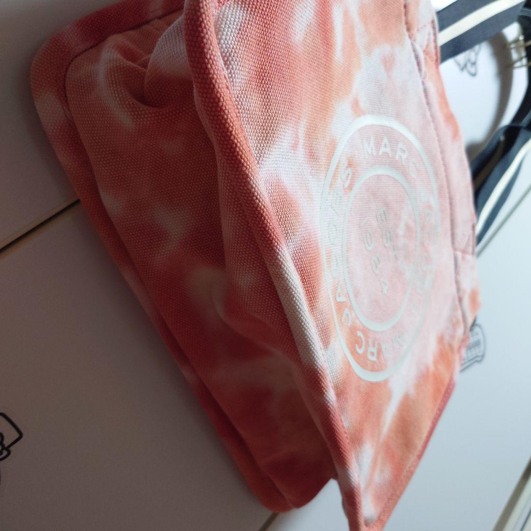 MARC JACOBS トートバッグ タイダイ柄 オレンジ系 MARC JACOBS トートバッグ タイダイ柄 オレンジ系