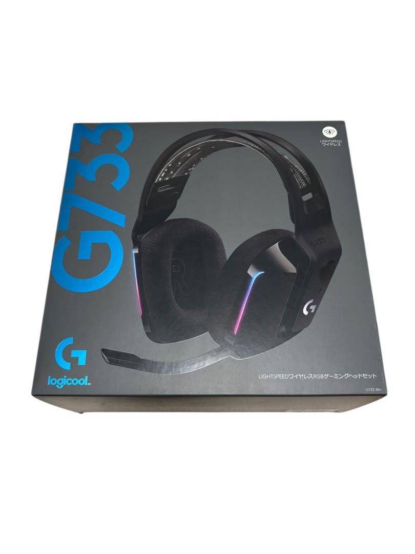 美品！Logicool G G733 ワイヤレス ゲーミングヘッドセット