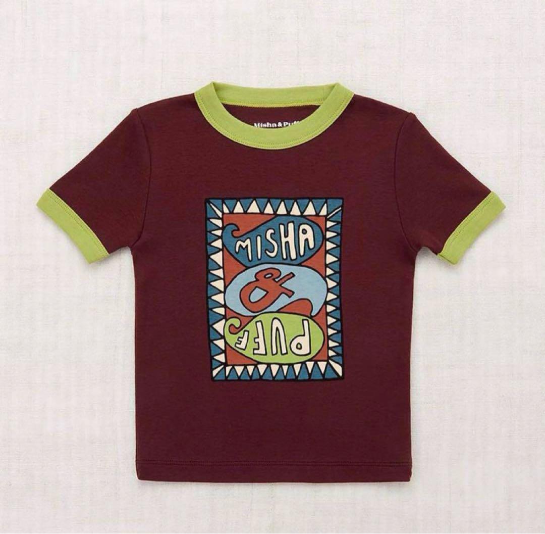Misha u0026 Puff GroovyPaisley Ringer Tee-超歓迎