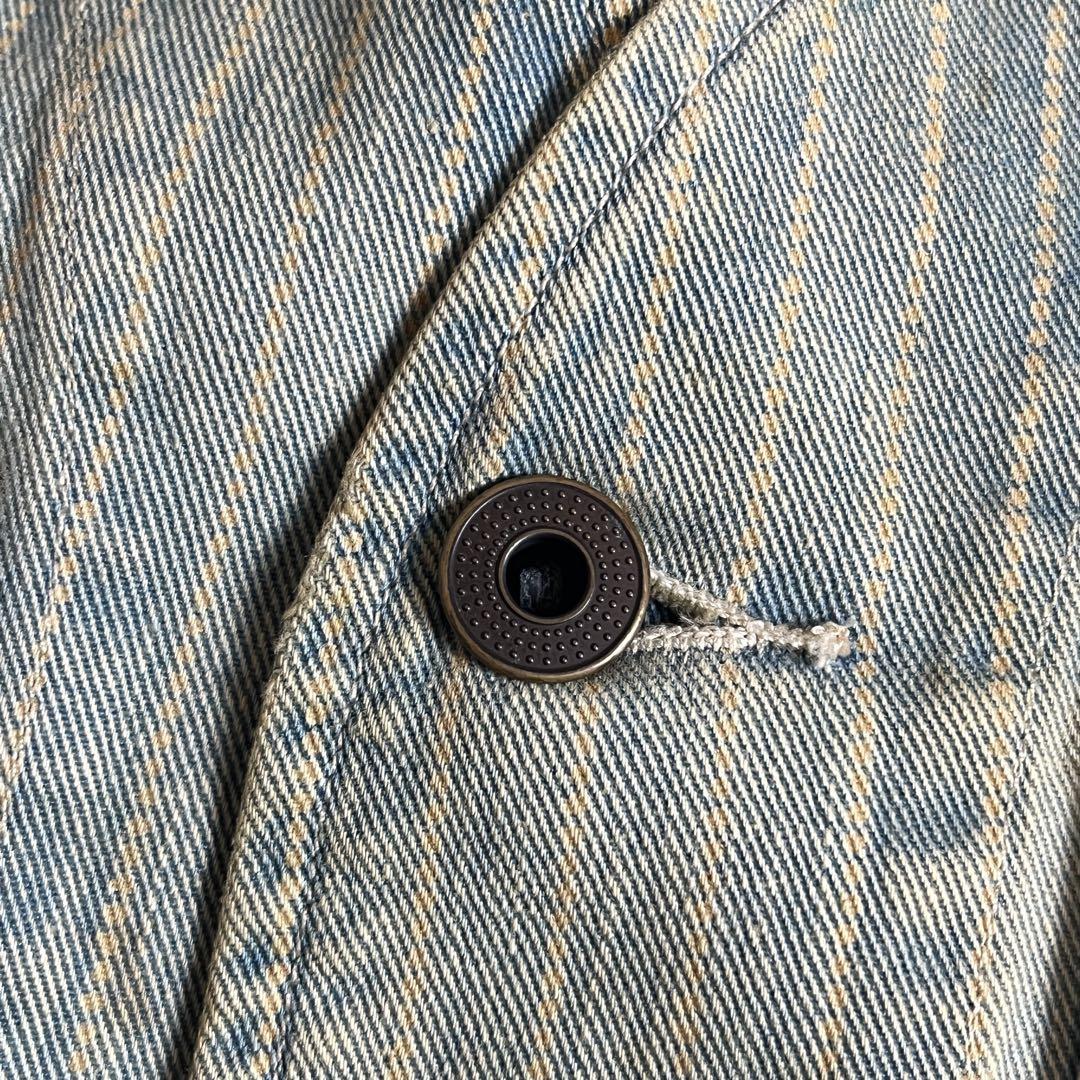 【美品】RRL ELLENGTON VEST ウォバッシュ ストライプ