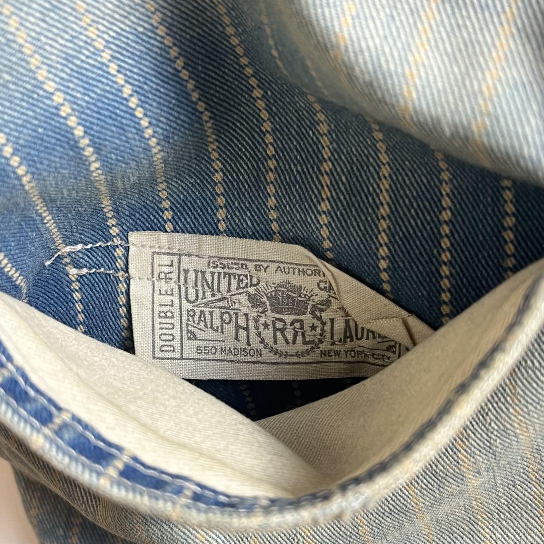 【美品】RRL ELLENGTON VEST ウォバッシュ ストライプ
