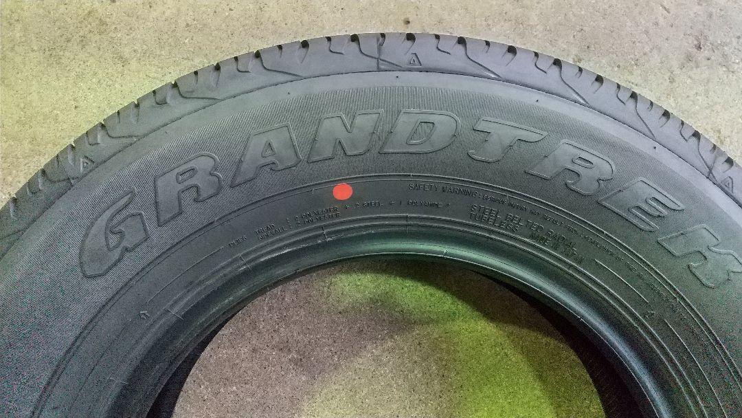 24年 新車外し ダンロップ 195/80R15 10分山 ジムニー シエラ