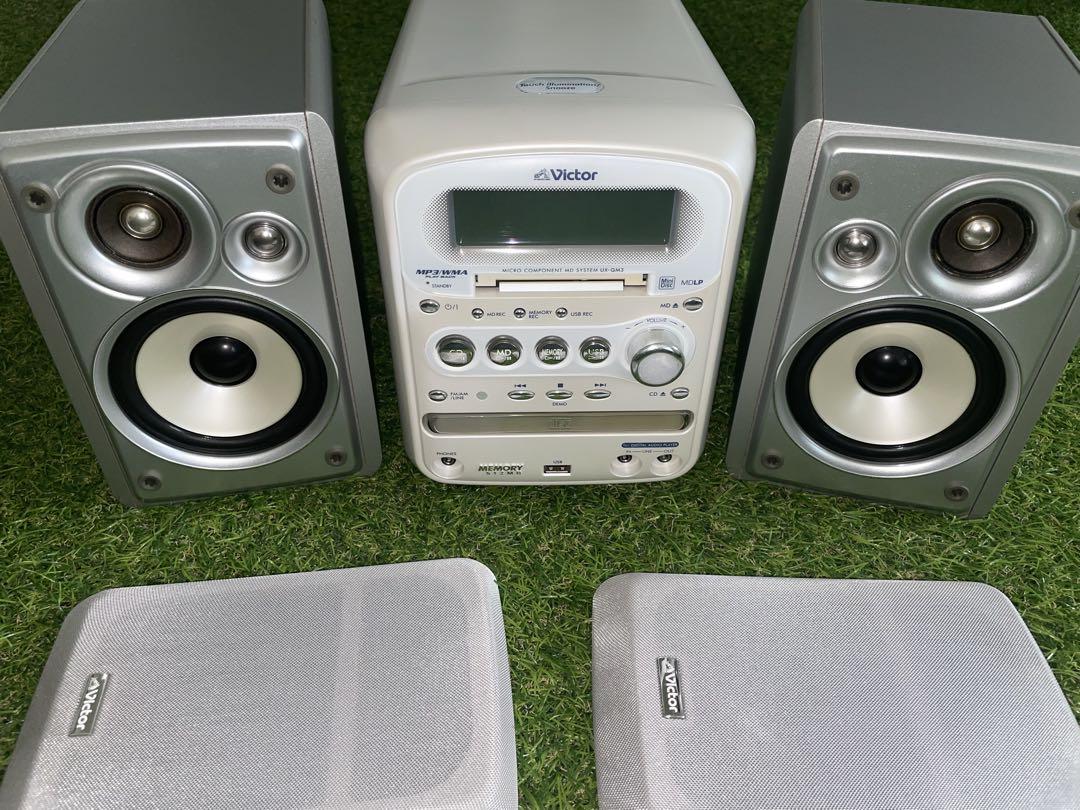 美品】Victor UX-QM3 MD/CD/USB対応 ミニコンポ08年製 - メルカリ