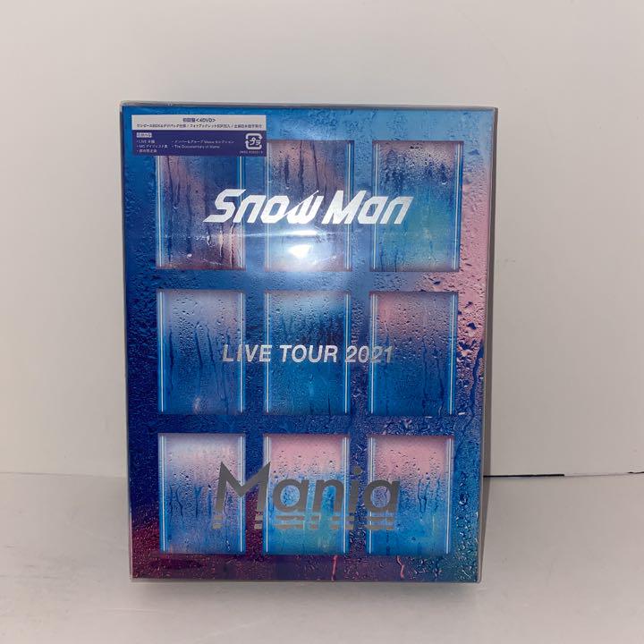 SnowMan LIVE TOUR 2021 Mania 初回版 DVD