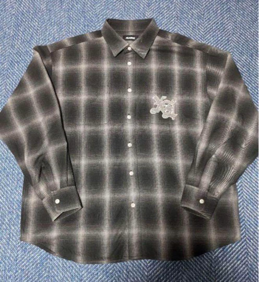 XLARGE エクストララージ ネルシャツ 人気 即完 - メルカリ