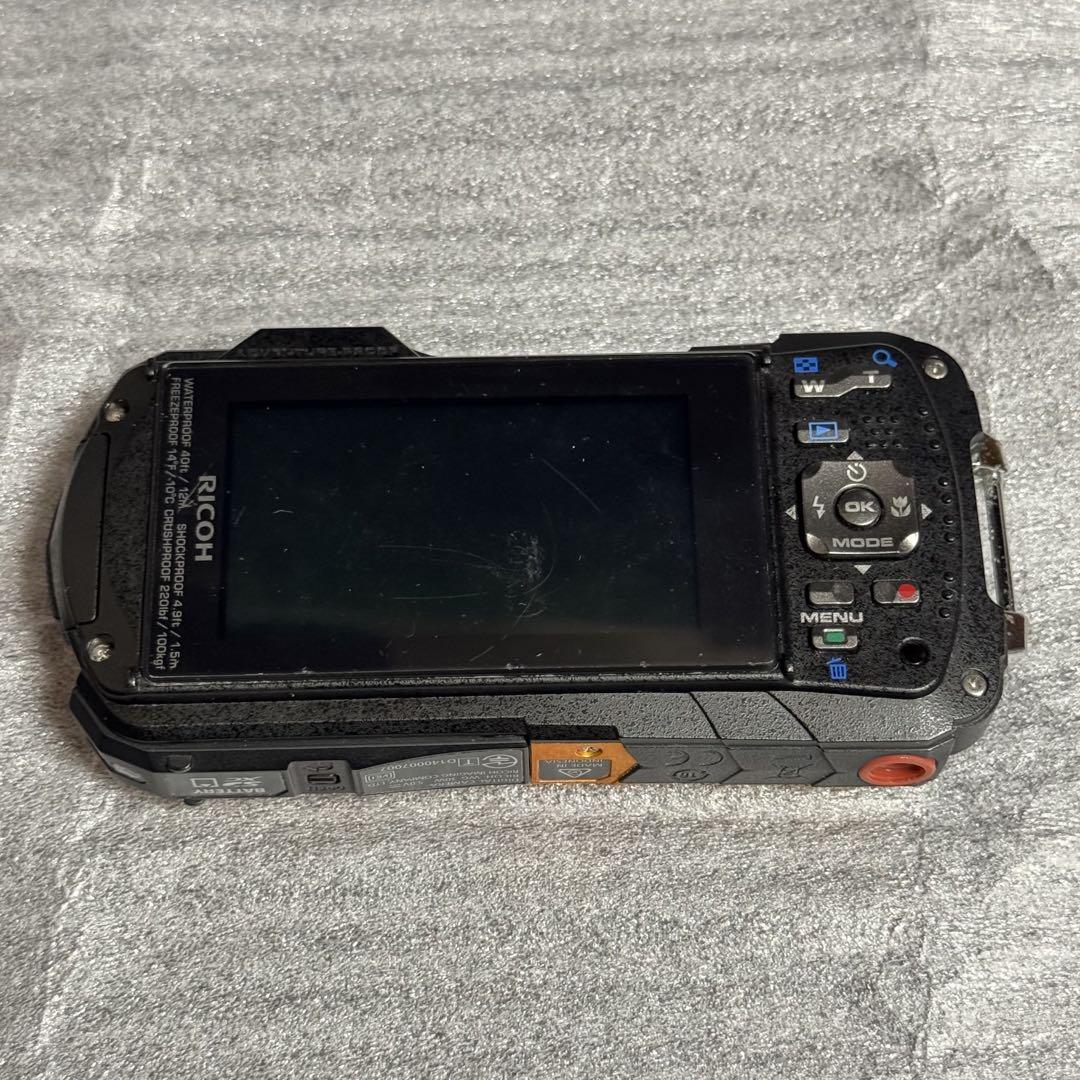 RICOH リコー 防水カメラ WG-30W フレームオレンジ