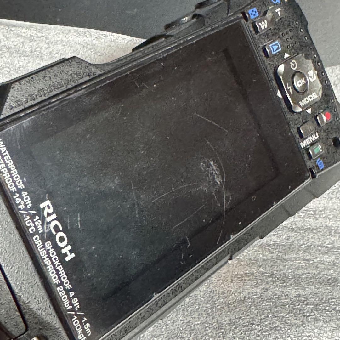 RICOH リコー 防水カメラ WG-30W フレームオレンジ