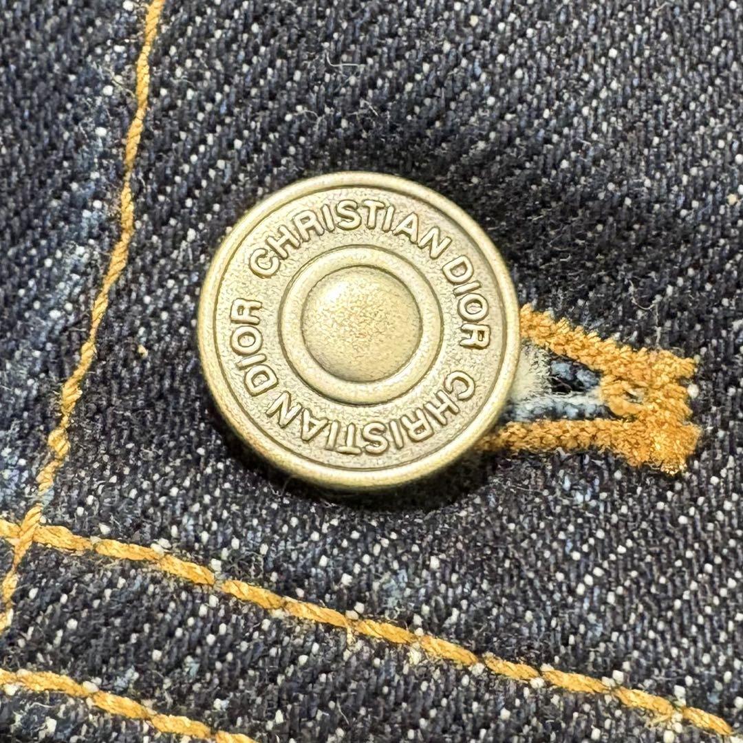 極美品】Christian Dior ジャケット デニム クロップド ビー S