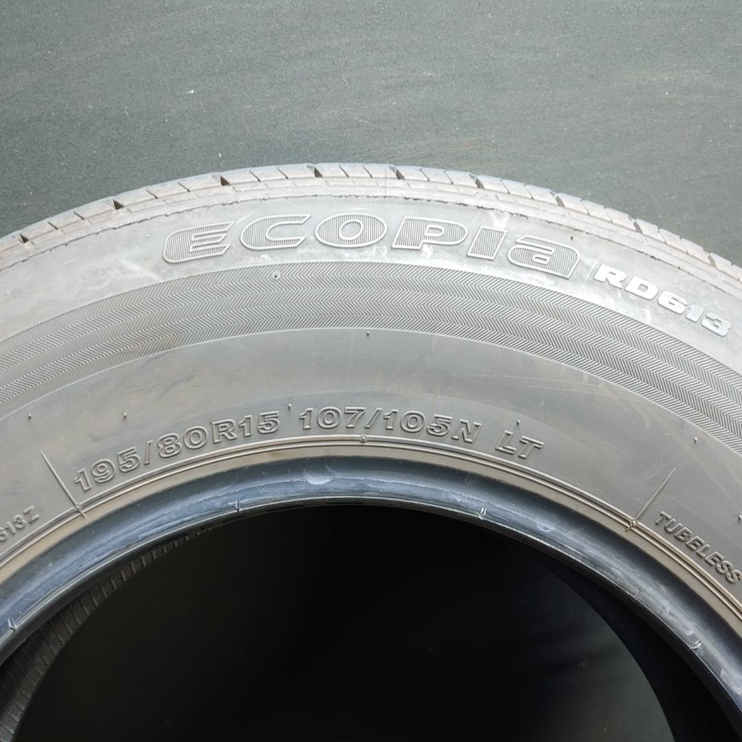 2022年 ブリヂストン RD-613 195/80Ｒ15 107/105 4本